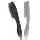 【中古】beauty.LAB ヒートブラシ マイナスイオン ストレートブラシ PSE認証商品 ヘアケア ブラシアイロン MAX200℃ 3段階温度調節 海外対応 360度回転コ