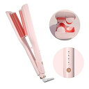【中古】【未使用】ウェーブアイロン ヘアアイロン ウェーブ マイナスイオン 150℃ 210℃ 4段階温度調節 急速加熱 カールアイロン 初心者 カール ウェー...