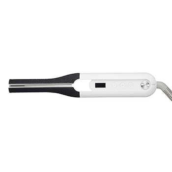 【中古】【未使用】【cado(カドー)】 BI-G1(ホワイト) ストレート ヘアアイロン 24cm コンパクト シンプル