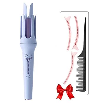 【中古】YONIKO ヘアアイロン カール 32mm ウェーブアイロン 30s急速加熱 3段階温度調節 巻き髪 内巻き外巻き 自動OFF 千万級マイナスイオン 初心者向け