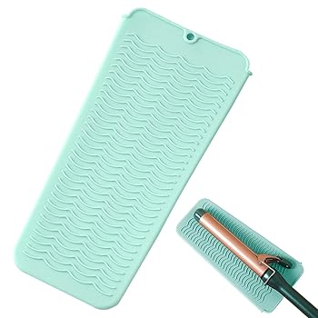 【中古】【未使用】ヘアストレートナーシリコン断熱パッド - トラベルシリコンヘアアイロンパッド,パーマスタイリングツール火傷防止パッド、ヘアアイロン用ヘアア 【中古】【未使用】ヘアストレートナーシリコン断熱パッド - トラベルシリコンヘアアイロンパッド,パーマスタイリングツール火傷防止パッド、ヘアアイロン用ヘアア