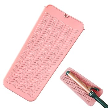 【中古】ヘアアイロンマット - 旅行用保温パッド - パーマスタイリングツール火傷防止パッド、ヘアアイロン用ヘアアイロン耐熱パッド uskela