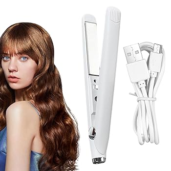 【中古】ショートヘア用ミニフラットアイロン | 2 in 1 ミニ フラット アイロン ヘア ストレート アイロン トラベル サイズ | 高速ヒートアップセラミッ 【中古】ショートヘア用ミニフラットアイロン | 2 in 1 ミニ フラット アイロン ヘア ストレート アイロン トラベル サイズ | 高速ヒートアップセラミッ