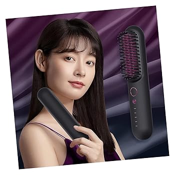 【中古】【未使用】ヒートブラシ ブラシアイロン コードレス ストレート ポータブル クイックスタイリング USB充電式 2way マイナスイオン 連続使用 最軽量 コンパ 【中古】【未使用】ヒートブラシ ブラシアイロン コードレス ストレート ポータブル クイックスタイリング USB充電式 2way マイナスイオン 連続使用 最軽量 コンパ