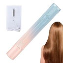【中古】ストレートヘアアイロンコーム | USB充電式ヘアアイロンスティック | 熱傷防止 4000Ah 充電式ヘアアイロン、USB 充電用矯正ブラシ Towoto(4)