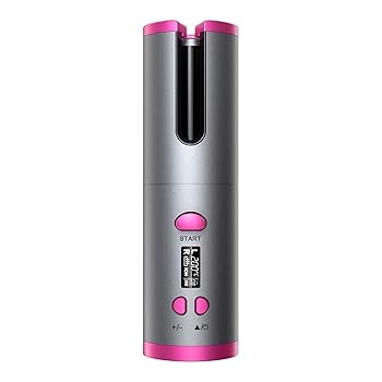 【中古】RYDEL USBヘアカーラー、USB自動ヘアカーラーポータブルワイヤレス充電式自動回転セラミックカーラーアイロン高速加熱ヘアスタイリングツール