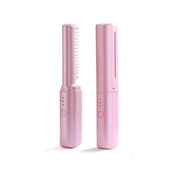 【中古】YILKAL充電式ミニヘアアイロン 1パック ポータブルパーマブラシ ワイヤレスパーマブラシ ヘアアイロン ワイヤレスストレートアイロン トラベルヘ 【中古】YILKAL充電式ミニヘアアイロン 1パック ポータブルパーマブラシ ワイヤレスパーマブラシ ヘアアイロン ワイヤレスストレートアイロン トラベルヘ