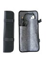 【中古】【未使用】Ladruph ヘアアイロンケース ポーチ ヘアアイロン用 ヘアアイロンホルダー 380mm×200mm 収納可能 携帯に便利 旅行 耐熱 アイロンポーチ 耐(4)