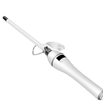 【中古】【tr nd】ヘアアイロン カール USB給電式 23段階温度調整 3Sクイックヒーティング 自動電源オフ機能 ディスプレ付き ヘアケア 美容 家電 クリッ