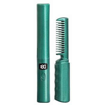 【中古】【未使用】ヒートブラシ コードレス ヒートブラシ 縮毛矯正コーム コードレス 女性用ヘアアイロン ブラシ ブラシアイロン ストレート 70分継続使用 急速予 【中古】【未使用】ヒートブラシ コードレス ヒートブラシ 縮毛矯正コーム コードレス 女性用ヘアアイロン ブラシ ブラシアイロン ストレート 70分継続使用 急速予