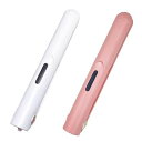 【中古】ヘアアイロン ミニ コードレス 持ち運び USB 充電式 ストレート カール 痛みにくい 軽量 2way 海外対応 コンパクト 前髪 温度調節 携帯 人...