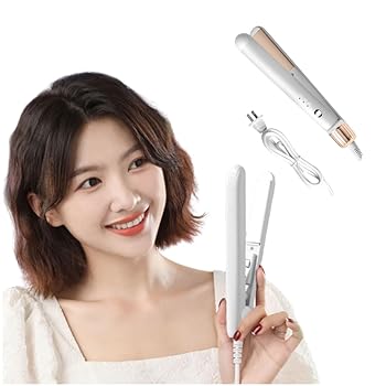 【中古】ヘア アイロン コードレス ストレート usb充電式 持ち運び便利 ミニ ヘアアイロン ストレート カール 低消費電力で前髪が痛くなりにくい ウェッ