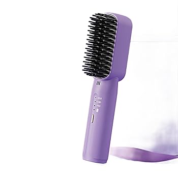 【中古】ヒートブラシ コードレス 充電式ヘアアイロン 充電式ヘアアイロン ミニブラシアイロン マイナスイオン ブラシ型 加熱大容量 3段階温度調節 Type- 【中古】ヒートブラシ コードレス 充電式ヘアアイロン 充電式ヘアアイロン ミニブラシアイロン マイナスイオン ブラシ型 加熱大容量 3段階温度調節 Type-