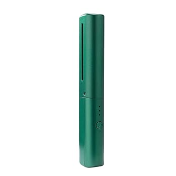 【中古】【未使用】コードレス ヒートブラシ USB充電式縮毛矯正 コーム ヘアアイロン コードレスヘアアイロン ヒートブラシ 3種類の温度調整 髪質を改善する コンパ