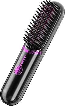 【中古】【未使用】ヘアアイロン ストレート コードレス ストレートブラシ USB充電式 ミニ 女性 メンズ ヒートブラシ 【中古】【未使用】ヘアアイロン ストレート コードレス ストレートブラシ USB充電式 ミニ 女性 メンズ ヒートブラシ