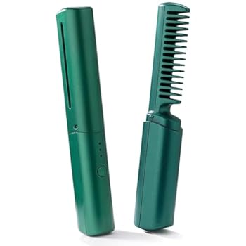 【中古】【2024新登場】コードレス ヒートブラシ USB充電式縮毛矯正コーム マイナスイオンヘアアイロン 縮毛矯正 3段階温度調節 2way コードレスヘアアイ 【中古】【2024新登場】コードレス ヒートブラシ USB充電式縮毛矯正コーム マイナスイオンヘアアイロン 縮毛矯正 3段階温度調節 2way コードレスヘアアイ