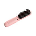 【中古】【未使用】ストレートヘアアイロンブラシ高速加熱ストレートアイロンブラシ多機能電気ホットコームヘアプロフェッショナル軽量ヘアスタイリング装置