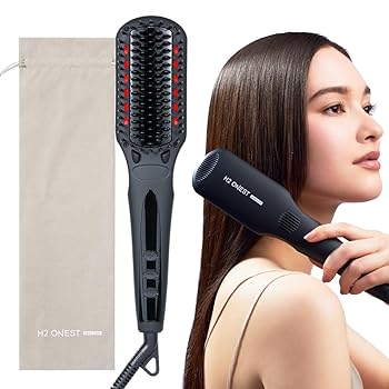 【中古】【未使用】H2 ONEST オネスト ストレートヒートブラシ 【マイナスイオン&赤外線ヒーターのW機能】80℃〜230℃温度調節 海外対応 オリジナルポーチ付き セ 【中古】【未使用】H2 ONEST オネスト ストレートヒートブラシ 【マイナスイオン&赤外線ヒーターのW機能】80℃〜230℃温度調節 海外対応 オリジナルポーチ付き セ