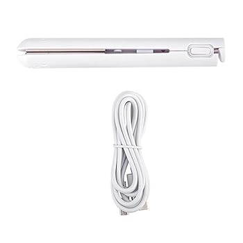 【中古】Herafy 2 in 1 両用ヘアカーラー、ミニヘアアイロン、トラベルヘアアイロン、ポータブルミニ USB ヘアカーラー ホワイト 【中古】Herafy 2 in 1 両用ヘアカーラー、ミニヘアアイロン、トラベルヘアアイロン、ポータブルミニ USB ヘアカーラー ホワイト