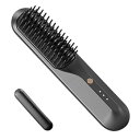 【中古】充電式ミニヘアアイロン - デュアルパーパスヘアスタイリングUSB充電式コードレスヘアアイロンブラシ| ポータブルヘアアイロンブラシ | ミニヘア