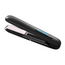 【中古】【未使用】コードレスヘアアイロンとカーラー プロフェッショナル ヘアサロン ホーム 黒の