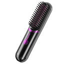 【中古】ヘアアイロン ストレート コードレス ブラシ型 usb充電式 ミニ 女性 メンズ 人気(4)