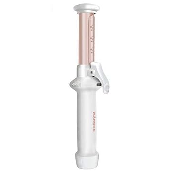 【中古】UTTKAC(さわ) カールアイロン コードレス USB充電式 ヘアアイロンカールヘアアイロン ミニ 巻きコテ 20mm 360度回転コード 1段階温度調節 簡単
