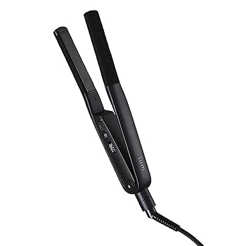 【中古】マンダム ium イウム | ヘアアイロン ヘアーアイロン メンズ ミニ コンパクト 15mm 自動電源オフ コテ ナノオイル セラミックコーティング スト