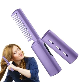 【中古】【未使用】VTEERY(みさ)ヘアアイロン アイロン コーム,3 つのギア制御を備えたポータブル充電式ヘア ストレートナー - デート、旅行、出張、レイジーヘア矯 【中古】【未使用】VTEERY(みさ)ヘアアイロン アイロン コーム,3 つのギア制御を備えたポータブル充電式ヘア ストレートナー - デート、旅行、出張、レイジーヘア矯