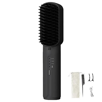 【中古】【未使用】ストレートヘアアイロンブラシと高速加熱ヘアストレートコームワイヤレスホットスタイラー旅行や日常使用 【中古】【未使用】ストレートヘアアイロンブラシと高速加熱ヘアストレートコームワイヤレスホットスタイラー旅行や日常使用