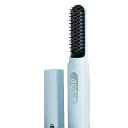 【中古】【未使用】Kisigim ヘアアイロン コードレスヘアアイロン ヒートブラシ 140~200℃温度調整 15分間自動電源オフ 海外対応 火傷防止設計 持ち運び ヘアアイ