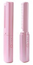 【中古】Wunnicx ヒートブラシ コードレス 充電式ヘアアイロン ミニブラシアイロン ストレート マイナスイオン MCH加熱 USB充電式 連続使用 150...