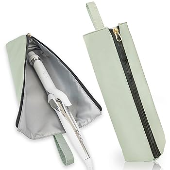 【中古】Rjktmox ヘアアイロンケース 耐熱 300度 吊り下げ 収納 熱いまま収納 大きめ コード収納ポケット付き 旅行持ち運びに最適な可愛いミニアイロン用 【中古】Rjktmox ヘアアイロンケース 耐熱 300度 吊り下げ 収納 熱いまま収納 大きめ コード収納ポケット付き 旅行持ち運びに最適な可愛いミニアイロン用