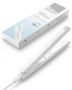 【中古】ヘアアイロン ミニ 超軽量 ストレートアイロン 前髪用 カール ストレート 高温220℃ 急速加熱 マイナスイオン搭載 ツヤ髪 ヘアケア コテ 18mm...