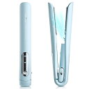 【中古】【美容師お勧め】Keynice コードレスヘアアイロン マイナスイオン搭載 静電気抑制 4800mAh ミニ ストレート カール メンズ 2way 充電...