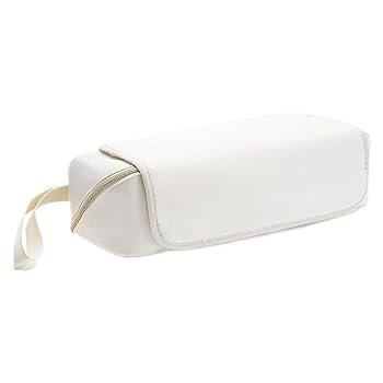 【中古】【未使用】ヘアトラベルバッグ、ヘアツールバッグ - ヘアツールトラベルバッグポータブルヘアアイロンオーガナイザー - 2-in-1 フラットアイロン耐熱ポーチ