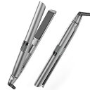 【中古】【未使用】ヘアアイロン ストレート VAPAKA ヘアストレートアイロン【2024新型】80℃〜230℃ 急速加熱 ストレート&カール 2way 26m...