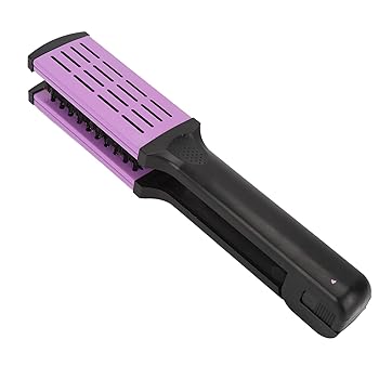 【中古】ストレートヘアアイロン、両面ソフトヘアクリップヘアブラシ、快適な腹筋ハンドルスプリングデザインミドルパス通気性デザイン理髪用カーリング