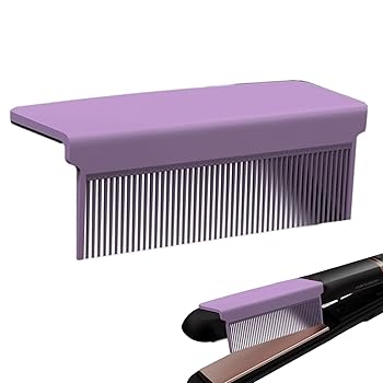 【中古】ヘアアイロンコームアタッチメント、フラットアイロン用コームヘアアタッチメント - ビスタプリントフラットアイロンコームストレートアイロンコ