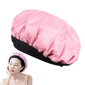 【中古】Microwave Heating Cap, Natrual Hair Steamer Microwave Cap, Heat Cap Microwaveable Neck Wrap Heat Cap Warm Hair Cap Reusable Heat Cap Mi