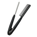 【中古】【未使用】Beatifufu 3個 V字型縮毛 コーム 縮毛 ブラシ 熱なし ヘアスタイルコーム ヘアスタイリングコーム くし クシ comb 理髪ツー...