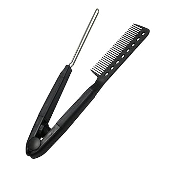 【中古】HAPINARY V字型ストレートヘアブラシ 上質な素材 コンパクトデザイン 旅行にも最適
