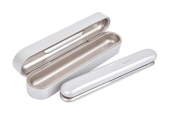 【中古】【未使用】【公式ストア】KINUJO LuxeJewel- キヌージョ ラグジュエル コードレスアイロン シルクプレート 最高200℃ ホワイト 海外兼用 37Lx3.1Wcm