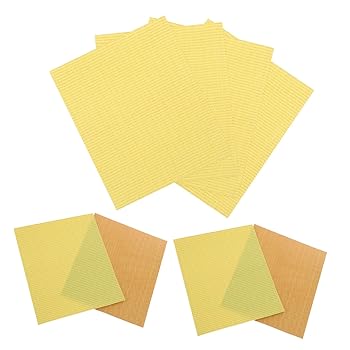 【中古】Beaupretty 8 個パーマアイロン断熱パッチネイルステッカーカーリングワンド防水ステッカーパーマスティック断熱デ グラスファイバー布高温ステ