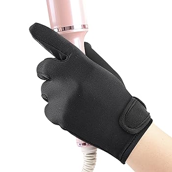 【中古】[Strmolt] ヘア用プロフェッショナル耐熱手袋、ヘアスタイリング手袋 - ヒートグローブ 耐熱プロフェッショナルハンドグローブ | 再利用可能な家