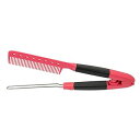 【中古】NULYLU スタイリングコーム ストレートヘアアイロン 折りたたみヘアブラシ ヘアスプリントコーム 散髪櫛 ヘアブラシコーム 理髪ツール プロのヘ