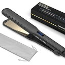 【中古】【未使用】VAPAKA ストレート ヘアアイロン プロ仕様 MAX230℃ 18段階温度調節 ストレート & カール 2way ヘアストレートナー 痛ま...