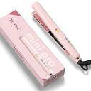 【中古】Terviiixミニヘアアイロン 13mm旅行用ストレートアイロン セラミックプレート 3段階温度調整 (120/160/200℃) 海外対応電圧 耐熱ポーチ付き コン(4)