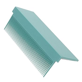 【中古】FOYTOKI ヘアストレートコーム フラットアイロンコーム ポータブルヘアストレートナーブラシ 幅広 細 フケ取りコーム スタイリストツール ヘアパ