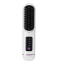 【中古】Hair Straightening Comb, Cordless Hair Straightener Brush, Rechargeable Hair Styling Tool, Portable Hair Straightener Brush, Adjustable(4)